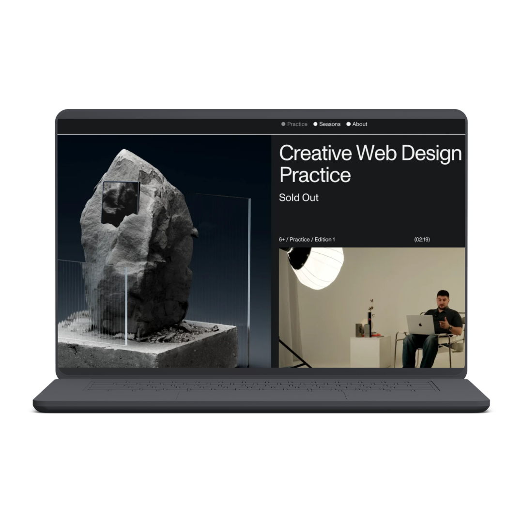 Creative Web Design Practice - Build Awwwards Websites